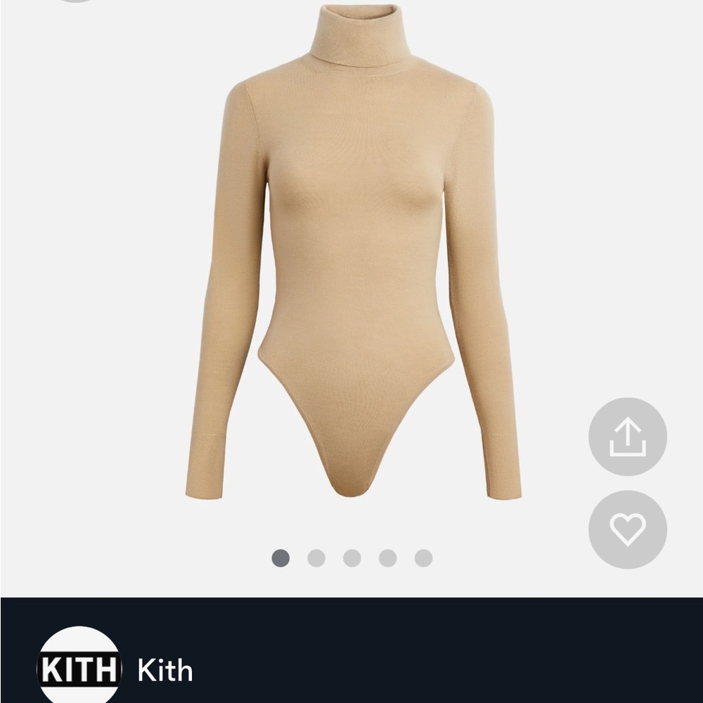 Kith Knit Nylan Bodysuit - Birch XS